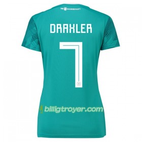 Billige Fotballdrakter Tyskland Draxler 7 Dame VM 2018 Bortedraktsett